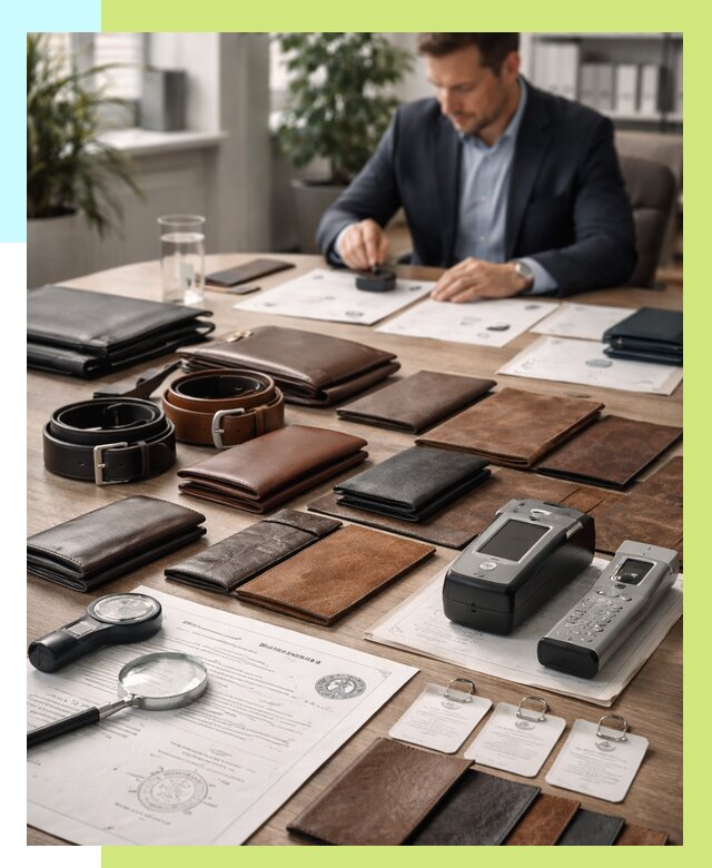 Сертификация кожаных изделий в Люберцах от 12625 р. | Алешин-Люб