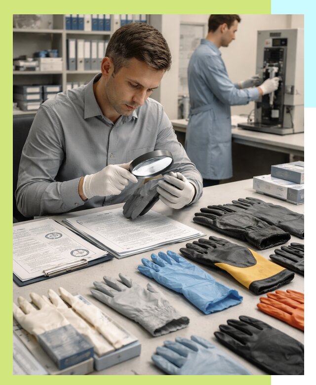 Сертификация перчаток и средств защиты продукции в Люберцах