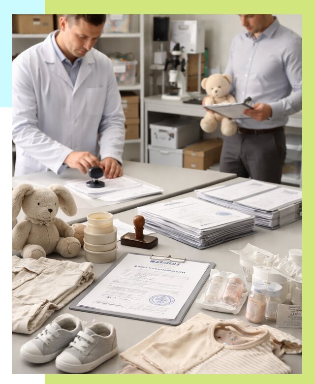 Сертификация детских товаров в Люберцах от 15782 р. | Алешин-Люб