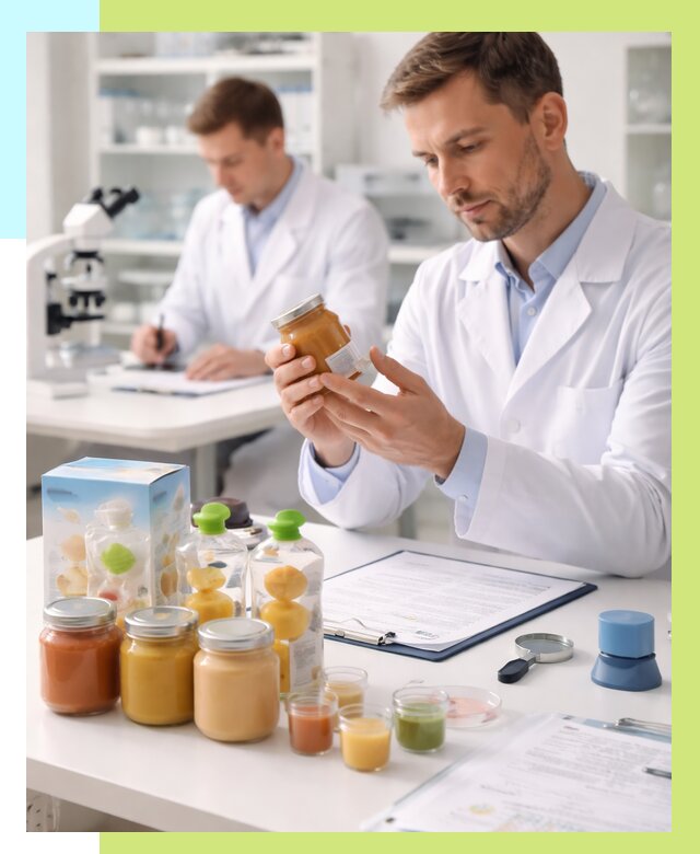 Сертификация детского питания в Люберцах от 31563 р. | Алешин-Люб