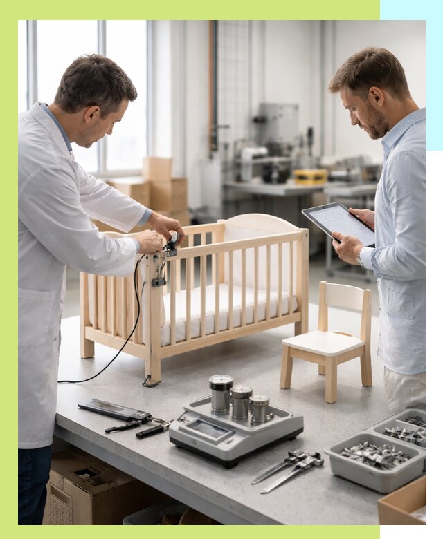 Сертификация детской мебели и проверка безопасности в Люберцах