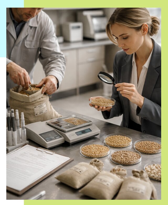 Сертификация зерна в Люберцах по цене от 15782 р. | Алешин-Люб