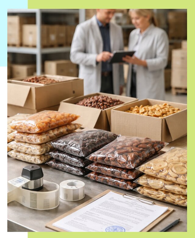 Сертификация сухофруктов в Люберцах от 12625 р. | Алешин-Люб под ключ