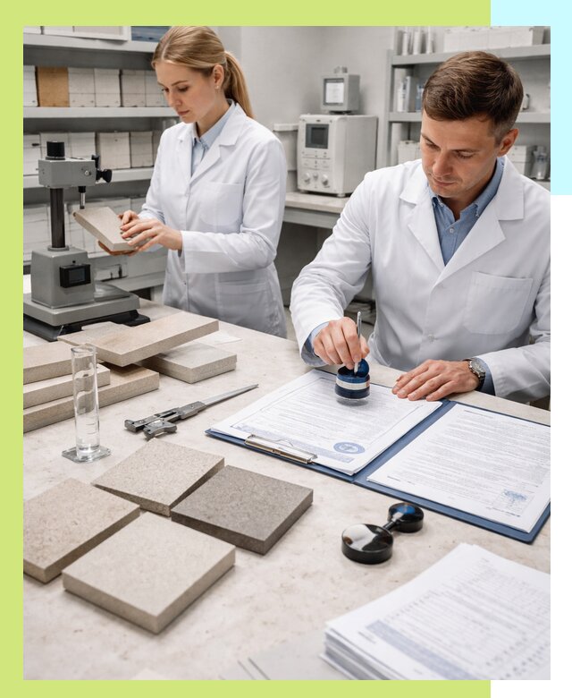 Сертификация плитки и керамики в Люберцах с документами