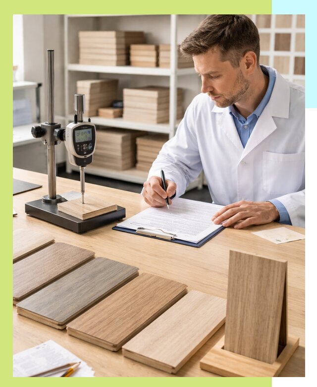 Сертификация ламината с испытаниями и оформлением документов в Люберцах