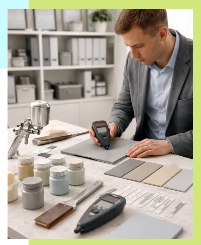 Сертификация краски в Люберцах от 26303 р. | Алешин-Люб центр