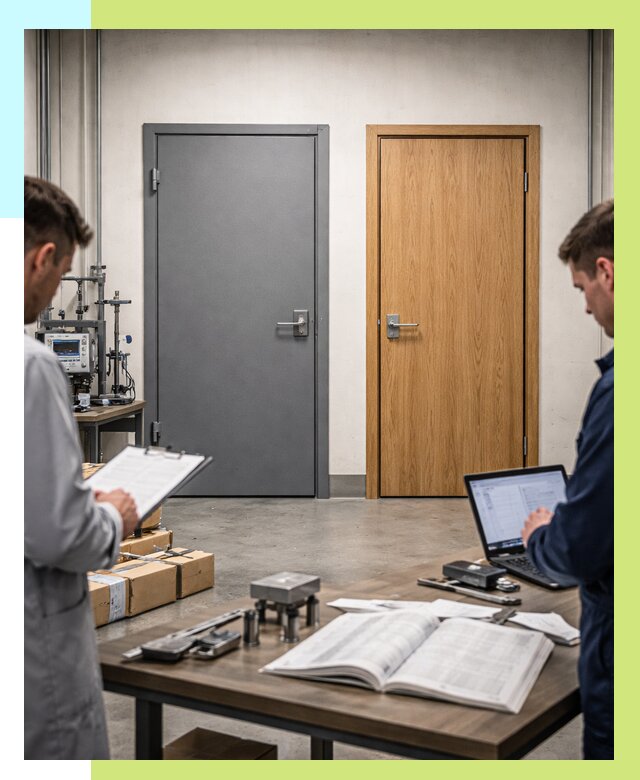 Сертификация дверей в Люберцах от 8417 р. под ключ | Алешин-Люб