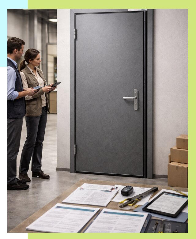 Сертификация противопожарных дверей в Люберцах от 9469 р. | Алешин-Люб