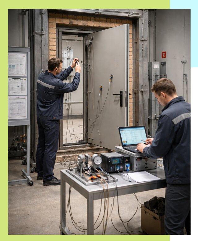 Сертификация противопожарных дверей в Люберцах по ГОСТ и ТР