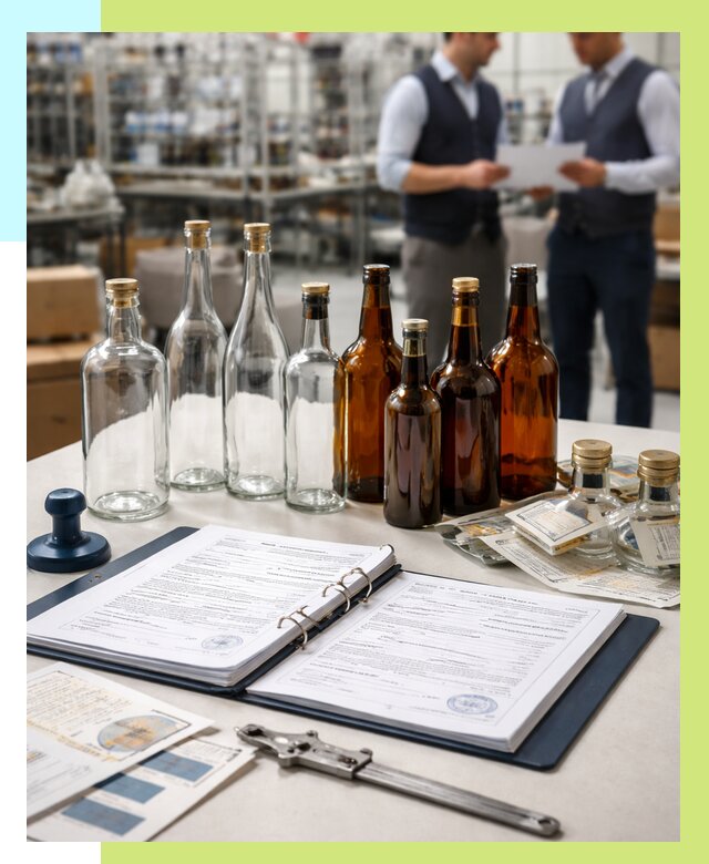 Сертификация стеклянных бутылок в Люберцах от 26303 р. | Алешин-Люб