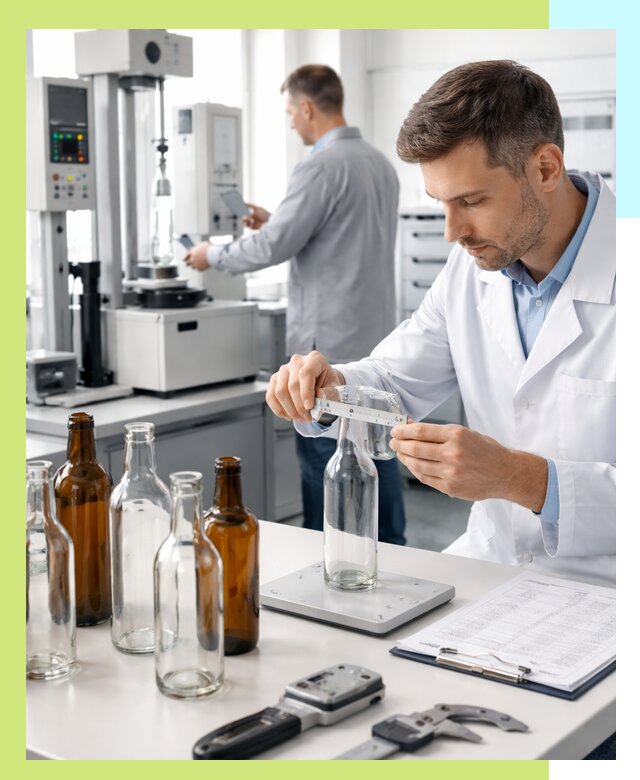 Сертификация стеклянных бутылок и сопутствующей упаковки в Люберцах