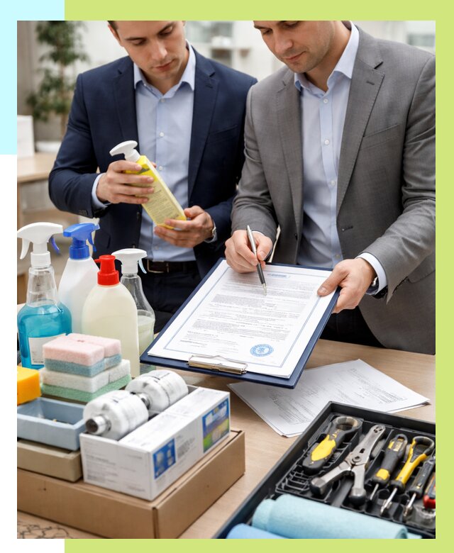 Сертификация хозяйственных товаров в Люберцах, от 18938 р. |Алешин-Люб