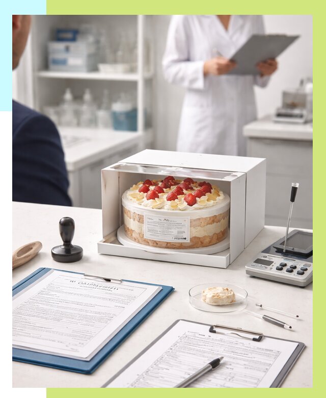 Сертификация тортов в Люберцах от 9469 р. заказать | Алешин-Люб