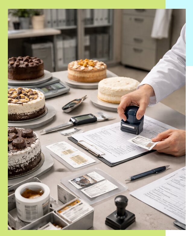 Сертификация тортов и кондитерских изделий в Люберцах