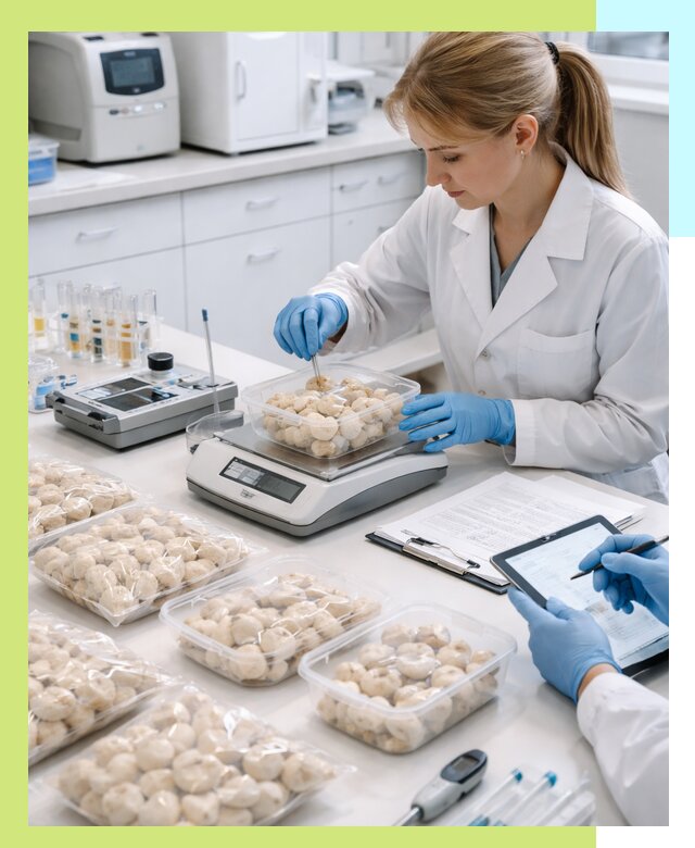 Сертификация пельменей и мясных полуфабрикатов в Люберцах