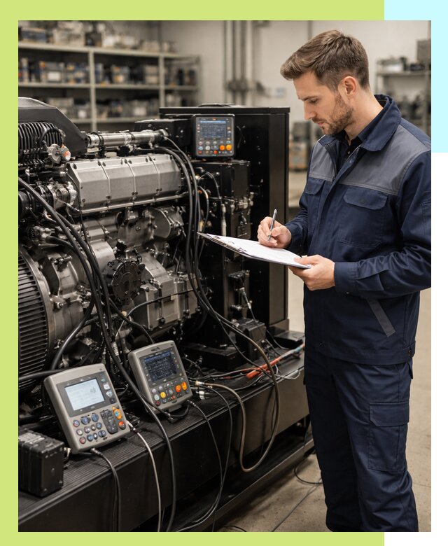 Сертификация дизельных генераторов и их оборудования в Люберцах