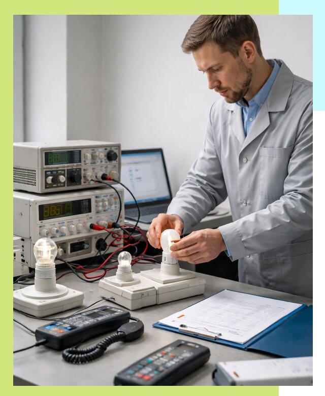 Сертификация ламп и светильников в Люберцах по нормативам