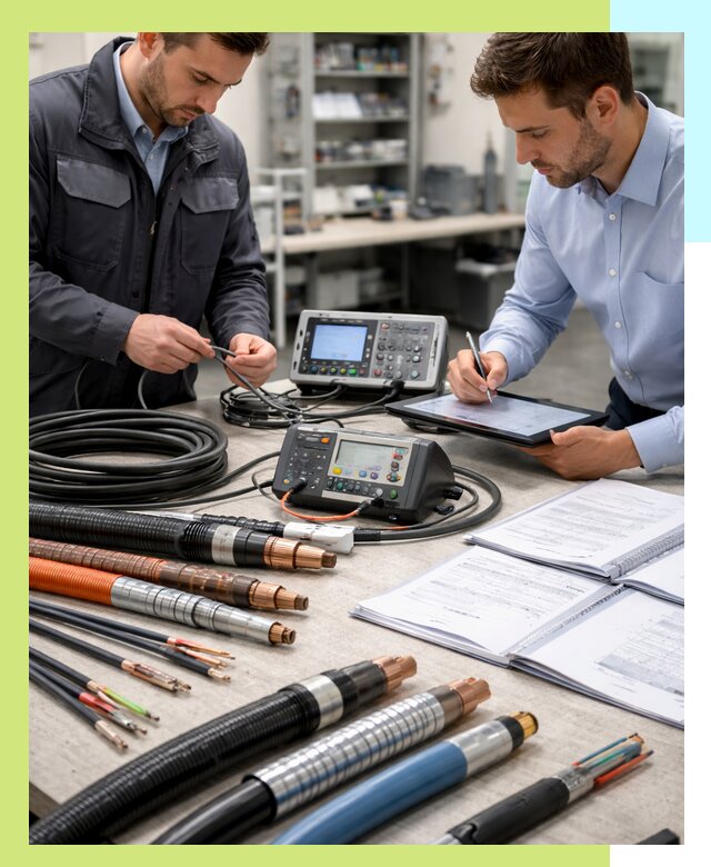 Сертификация кабеля и электропроводки в Люберцах под ключ