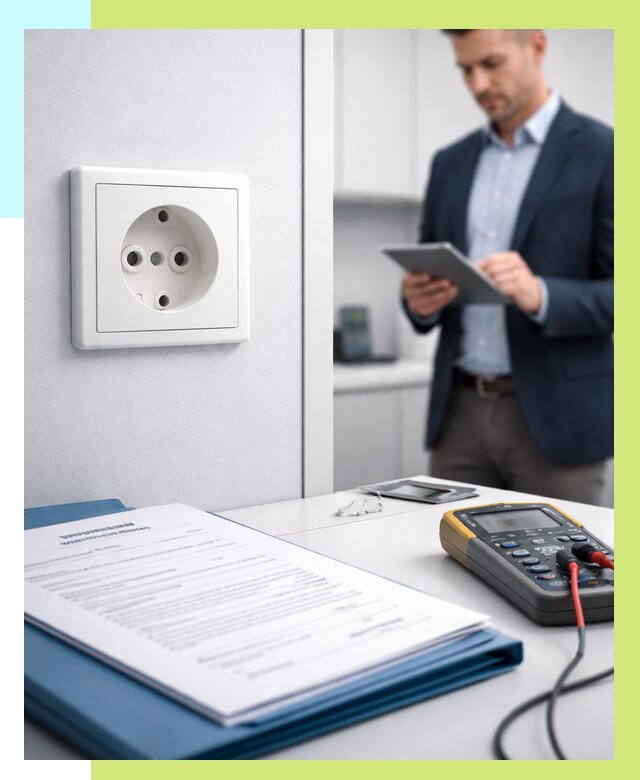 Сертификация розеток в Люберцах от 8943 р. | Алешин-Люб