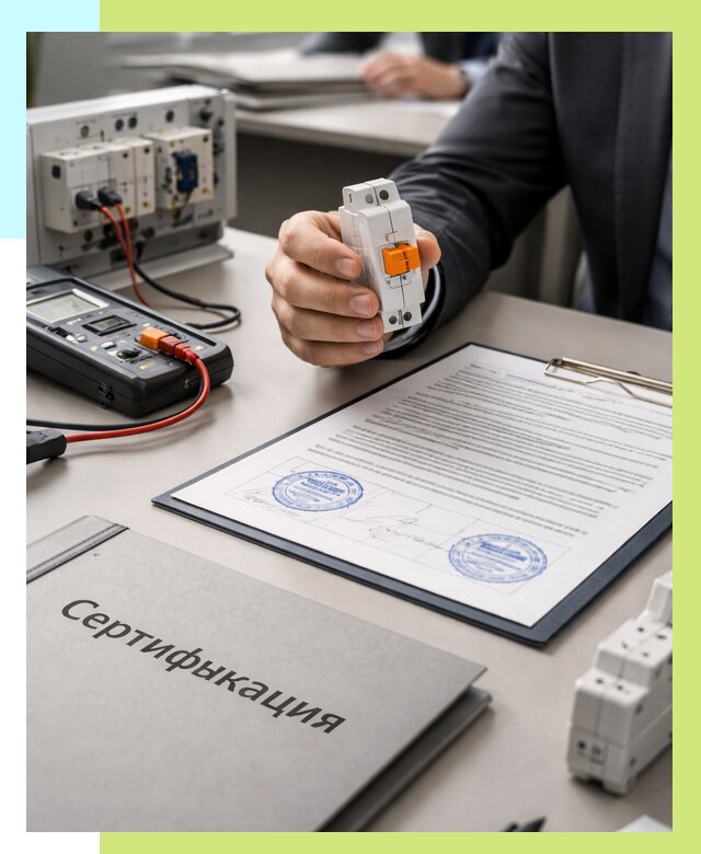 Сертификация выключателей под ключ в Люберцах от 15782 р. | Алешин-Люб