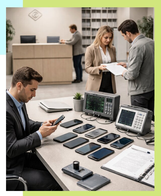 Сертификация телефонов в Люберцах от 26303 р. под ключ | Алешин-Люб