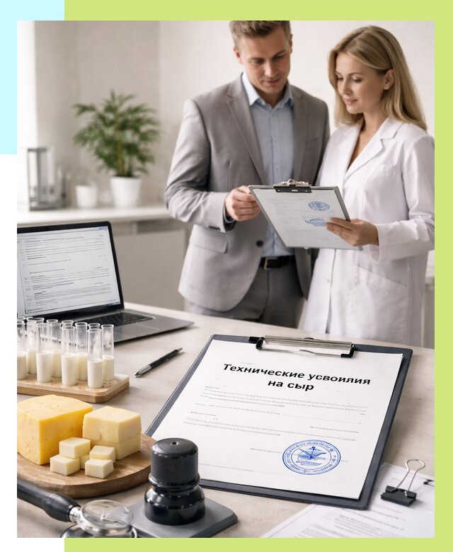 ТУ на сыры в Люберцах срочно от 12625 р. — оформление | Алешин-Люб
