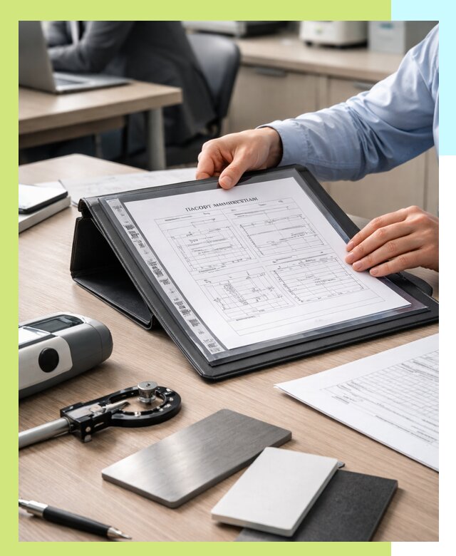 Оформление паспорта материала для продукции в Люберцах