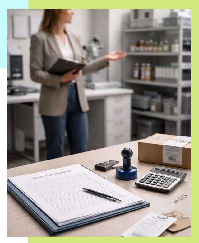 Паспорт безопасности продукции в Люберцах от 4734 р. — Алешин-Люб