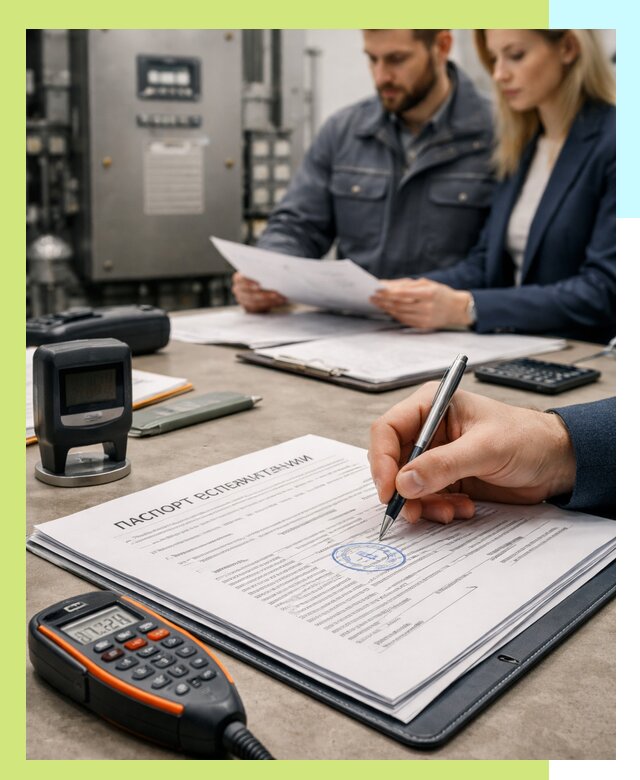 Оформление паспорта эксплуатации оборудования в Люберцах