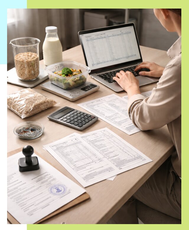 Просчет БЖУ для маркировки в Люберцах от 1578 р. | Алешин-Люб