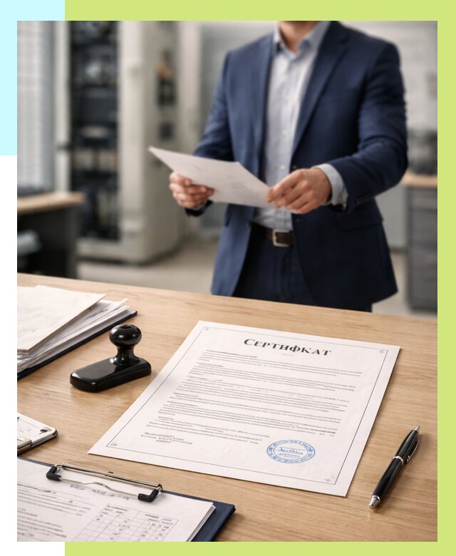 Сертификат на оборудование в Люберцах от 15782 р. | Алешин-Люб