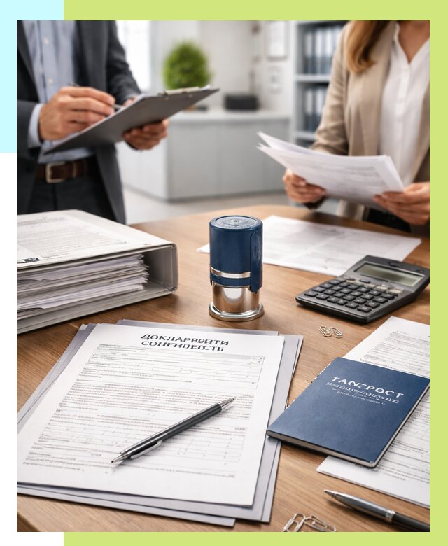 Декларация соответствия ТР ТС в Люберцах от 8417 р., Алешин-Люб