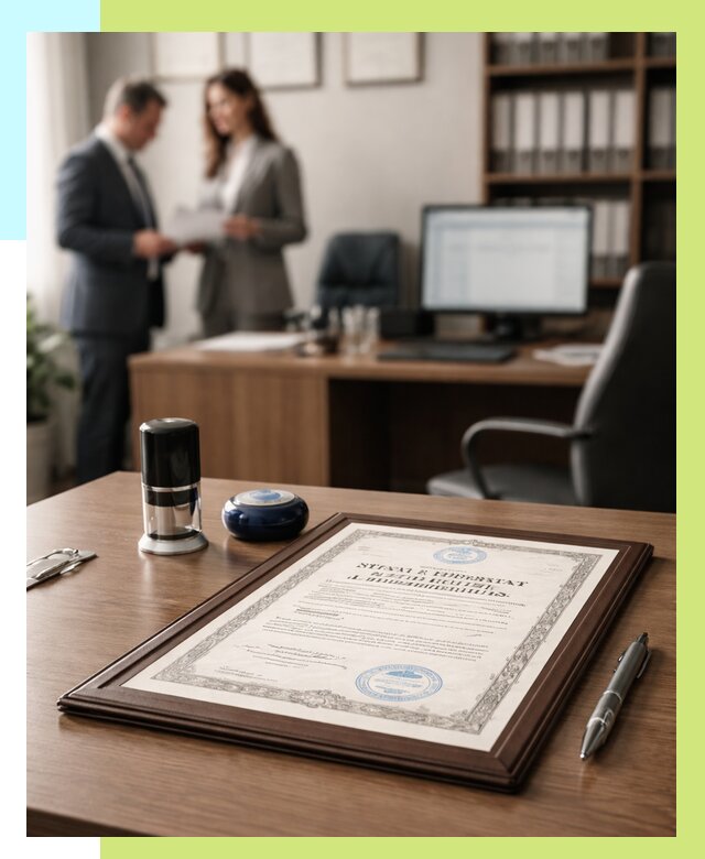 Свидетельство о регистрации продукции в Люберцах от 9469 р.|Алешин-Люб