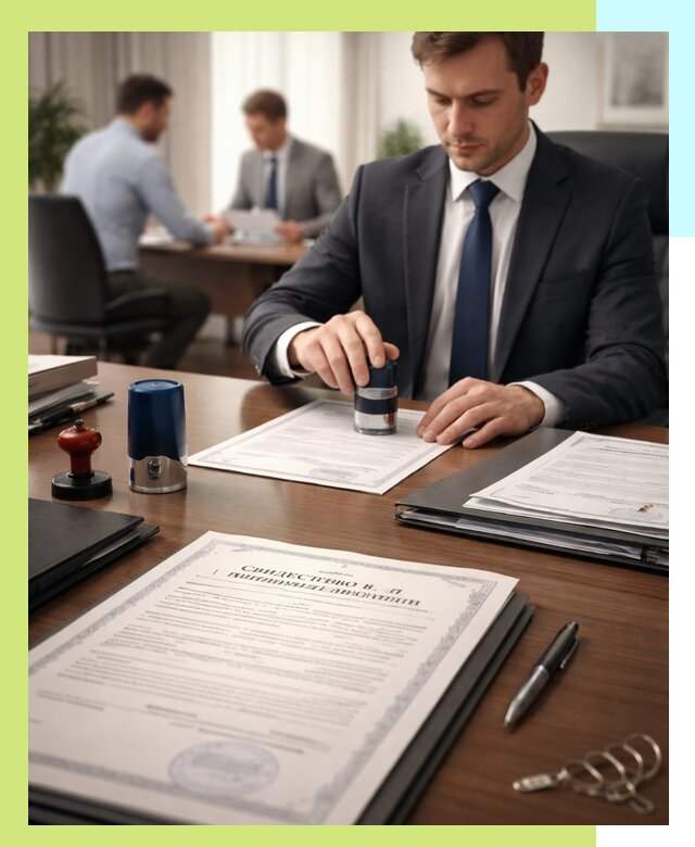 Оформление свидетельства о государственной регистрации в Люберцах