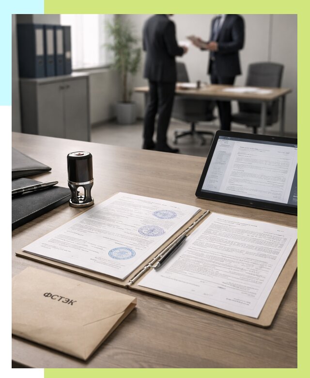 Заключение ФСТЭК в Люберцах от 26303 р. Оформить в Алешин-Люб