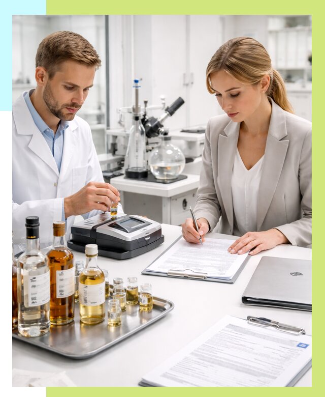 Заключение о спиртосодержании в Люберцах, от 5261 р., Алешин-Люб