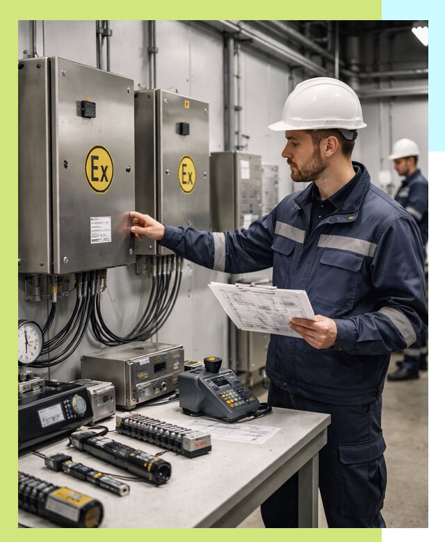 Сертификат взрывозащиты промышленного оборудования в Люберцах