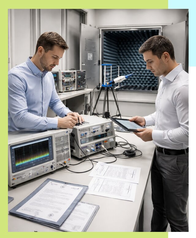 Оформление и выдача сертификата ЭМС для продукции в Люберцах