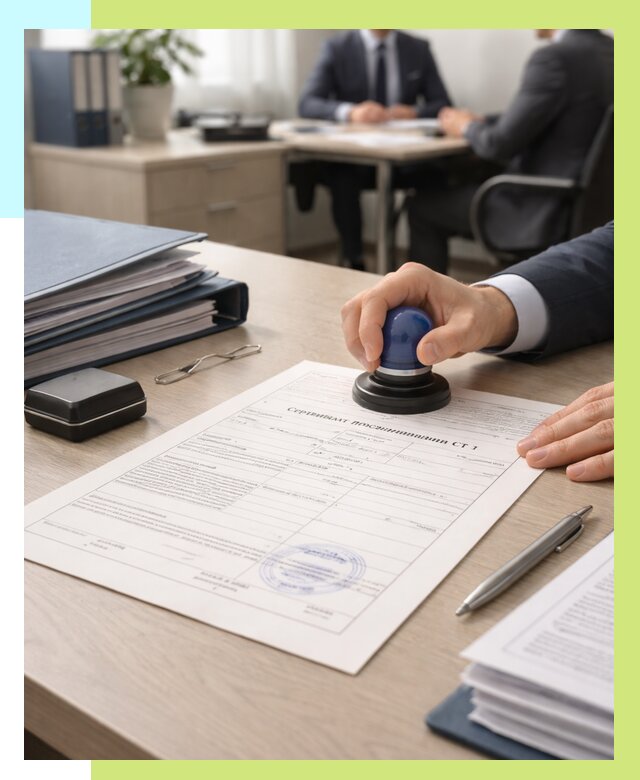 Сертификат происхождения СТ 1 в Люберцах от 4734 р. | Алешин-Люб