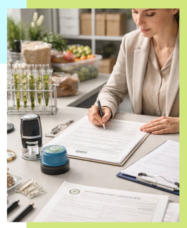 Фитосанитарный сертификат оформить в Люберцах от 4734 р. | Алешин-Люб