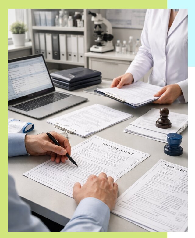 Оформление сертификата GMP в Люберцах для фармпроизводства