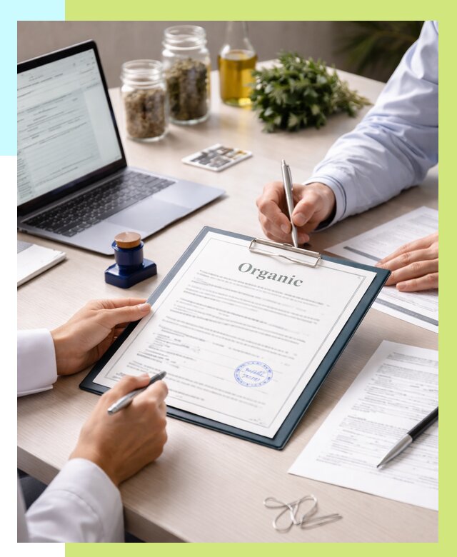 Оформление сертификат органик в Люберцах от 31563 р. | Алешин-Люб