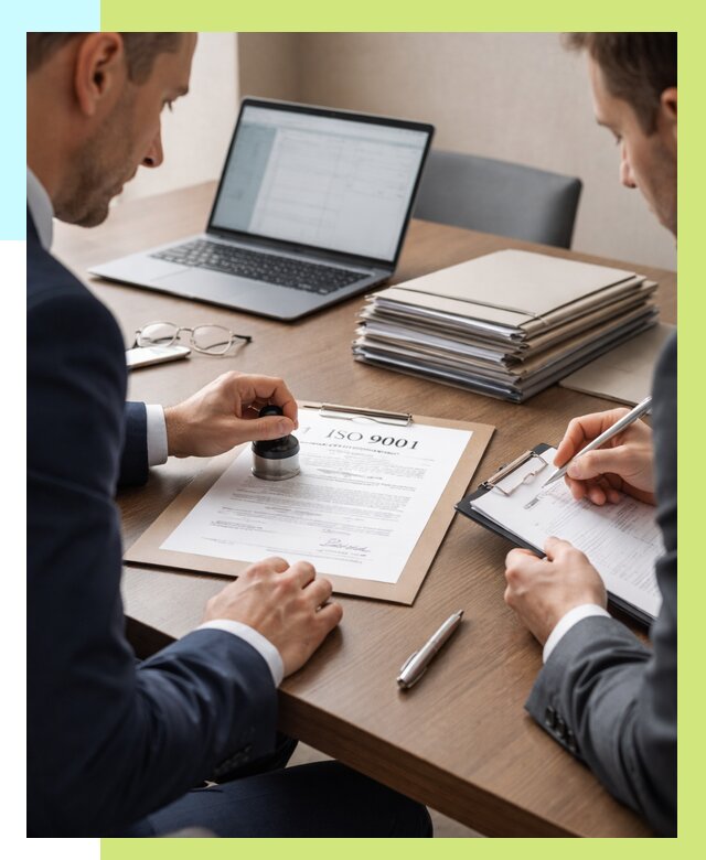 Сертификат ISO 9001 в Люберцах купить от 84168 р. | Алешин-Люб