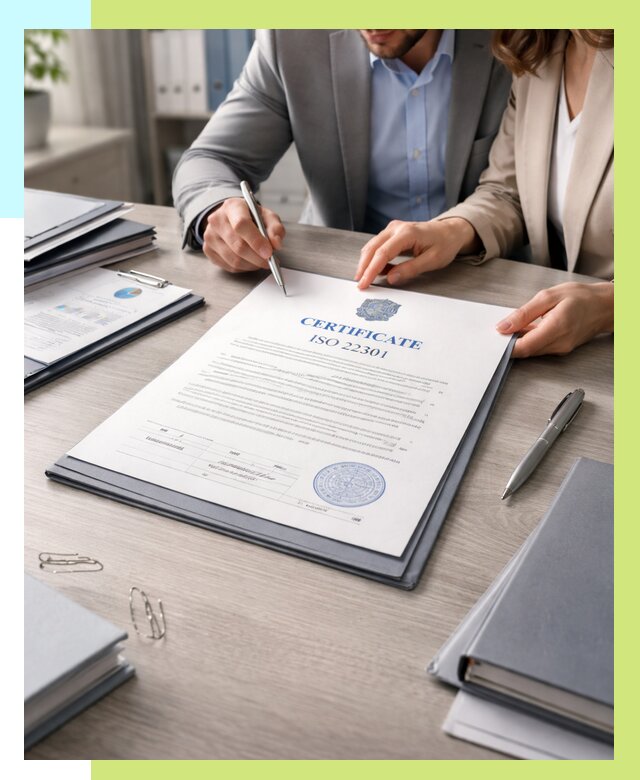 Сертификат ISO 22301 в Люберцах от 47345 р. | Алешин-Люб срочно