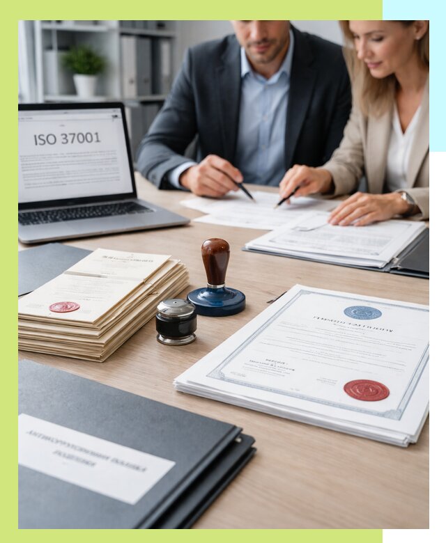 Получение сертификата ISO 37001 по системе борьбы с коррупцией в Люберцах